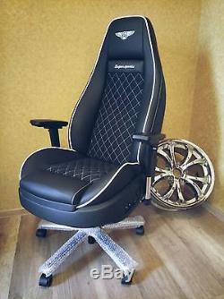 09 Bentley Continental Gt Office Chair Oem Seat Racechair