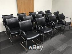 16 x senator leather office meeting boardroom chairs