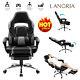 360°swivel Executive Racing Gaming Office Chair Computer Desk Faux Leather Chair