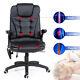 6 Point Electric Massage Chair Leather Executive Home Office Computer Desk Chair