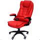 6 Point Heated Vibrating Massage Office Chair Wireless Reclining Leather Chairs