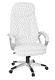 Amstyle Executive Office Chair Cosenza Faux Leather Desk Furniture White New