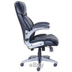 Active Lumbar Managers Chair in Black Bonded Leather Excellent Value Brand New