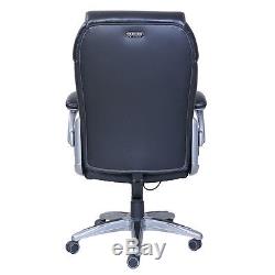 Active Lumbar Managers Chair in Black Bonded Leather Excellent Value Brand New