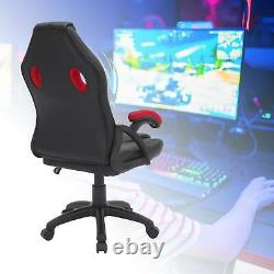 Adjustable Executive Racing Gaming Computer Office Chair Swivel Recliner Leather