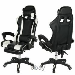 Adjustable Racing Gaming E-sports Chair Home Office Lounge Recliner 360° Swivel