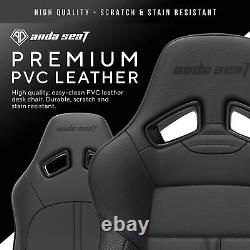 Anda Seat Dark Demon Dragon Pro PVC Leather Gaming Office Desk Chair Black A