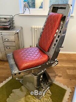 Aviation/aviator Computer Chair Office Furniture Handmade Bespoke Desk Leather