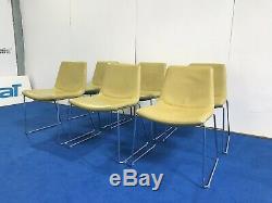 B&B Italia Leather Dining / Office Chairs