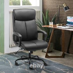 BASETBL Office Chair Executive PU Leather High Back 360° Swivel Desk Chair 150kg