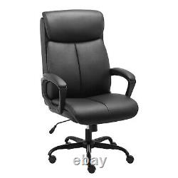 BASETBL Office Chair Executive PU Leather High Back Swivel Computer Chair 150KG