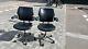 Black Leather Humanscale Freedom Ergonomic Office Task Chair 2 X Available Vgc