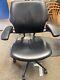Black Leather Humanscale Freedom Ergonomic Office Task Chair 6 X Available Vgc