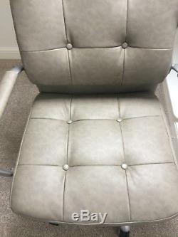 Barker & Stonehouse Leather and Nickel Office Chair