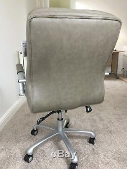 Barker & Stonehouse Leather and Nickel Office Chair