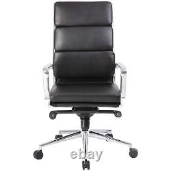 BiGDUG Sicily High Back Manager Chair Bonded Leather Office Chair