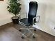 Black Leather Fred Scott Hille Supporto Office Chair Design Classic Look