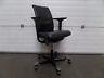 Black Leather Hag H05 Operators Chair With Arms