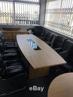 Black Leather Meeting Boardroom Office Chairs 8+ Available