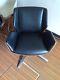 Boss Design Kruze Black Leather Lounge Chair