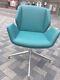 Boss Design Kruze Chair Light Blue/green Full Leather Vgc Set Of 4x Available