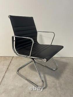 Brand New Black Leather Cantilever Eames Style Computer Office Home Chair (a015)