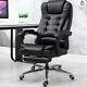 Brand New Black Leather Ergonomic Executive Office Massage Chair
