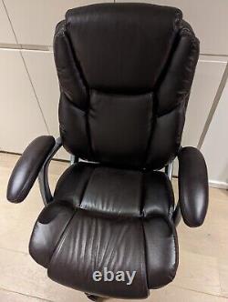 Brand New Executive Office Chair Faux Leather Computer Desk Chair with Wheel BROWN