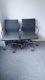 Brand New, Grey Real Leather Ribbed Eames Style Office Chairs