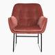 Button Leather/velvet Tub Accent Chair Armchair Dining Living Room Lounge Office