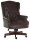Chairman Swivel Super Large Traditional Leather Executive Office Chair