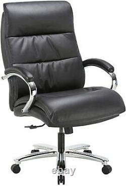 CLATINA Ergonomic Big & Tall Executive Office Chair with Bonded Leather 400lbs