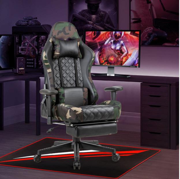 Camouflage Pc Gaming Chair Gaming Chair Office Executive Recliner Swivel Desk