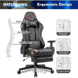 Camouflage PC Gaming Chair Gaming Chair Office Executive Recliner Swivel Desk