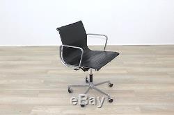 Charles Eames EA117 by ICF Retro Black Leather Office Task Chair