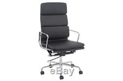 Charles Eames Inspired Soft Pad High Back Executive Chair