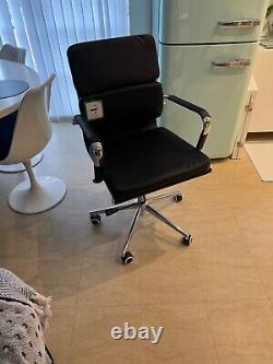 Charles Eames Style Leather Office Chair