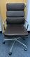 Charles Eames Vitra Brown Leather Softpad Chair Vintage Ea219 Office Le8