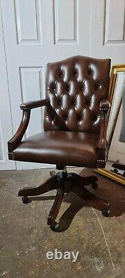 Chesterfield CAPTAINS LEATHER Office Chair