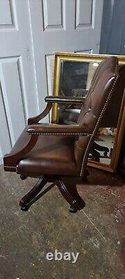 Chesterfield CAPTAINS LEATHER Office Chair
