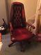 Chesterfield Directors Chestnut Red Leather Executive Captains Office Chair