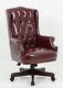 Chesterfield Style Executive Office Desk Leather Computer Chair Furniture