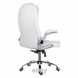 Computer Chair Office Executive Chair Chrome Base Adjustable Height Swivel Chair