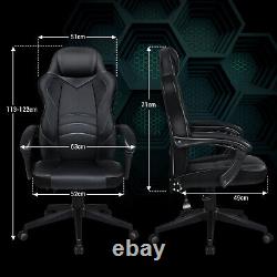 Computer Gaming Chair Ergonomic Executive Chairs PU Leather Recliner Home Office