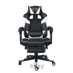 Computer Gaming Chair Ergonomic Executive Office Chair Massage Footrest Recliner