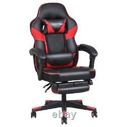 Computer Gaming Chair Ergonomic Executive Office Chair Recliner Footrest Massage