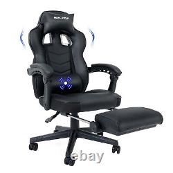 Computer Gaming Chair Ergonomic Executive Office Seat Massage Footrest Recliner