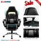 Computer Gaming Chair Office Executive Recliner Adjustable Fx Leather High-back