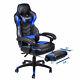 Computer Gaming Executive Chair Office Pu Leather Recliner Swivel Sport Footrest