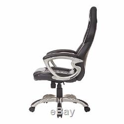 Computer Office Racing Chair Faux Leather PU Chair Swivel Furniture